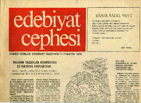 Edebiyat Cephesi Gazetesi 